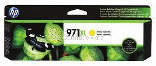 Hewlett Packard CN628AA (971) Yellow High Yield Inkjet Cartridge  - 6,600 Pages  