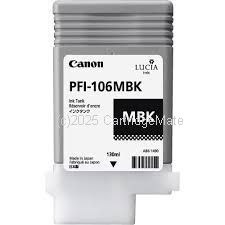 Canon PFI-106MBK Matte Black Ink Tank- 130ml - Original Product