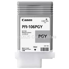 Canon PFI-106GY Grey Ink Tank-130ml - Original Product