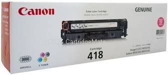 Canon Cart418BK Black Toner Cartridge-Average Yield 3,400 Page Life
