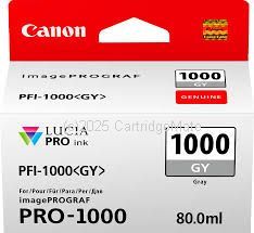 Canon PFI-1000GY Grey Ink Tank - Original Product  