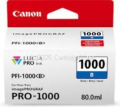 Canon PFI-1000B Blue Ink Tank - Original Product    