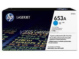 Hewlett Packard CF321A (653A) Cyan -Original 