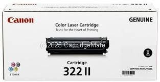 Canon Cart 322BKII Black High Yield - Original