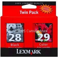 Lexmark TPANZ18 No 29 Colour + No 28 Black Combo Pack - Original
