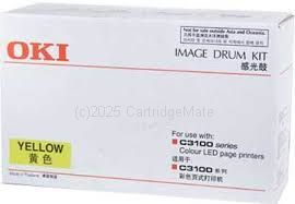 Oki 42126645 (C3100Y) Yellow Image Drum - Original