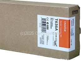 Epson T636A00 Orange UltraChrome K3 Ink -700m   