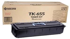Kyocera TK-655 Black Toner - Original 