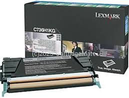 Lexmark C736H1KG Black High Yield 
