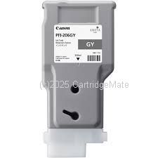 Canon PFI-206GY Gray Ink Tank - 300ml- Original Product     
