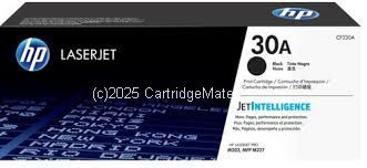 Hewlett Packard CF230A Black Toner Cartridge - Original  
