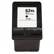 *Hewlett Packard C2P05AA (62XL) Black High Yield Compatible Inkjet Cartridge   