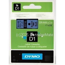 Dymo SD45010 D1 Label Cassette 12mm x 7m - Black on Clear