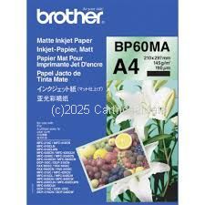 Brother BP60MA A4 Matte Inkjet Paper - 25 Sheets