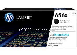 Hewlett Packard CF460X (656X) Black High Yield -27,000 Pages   
