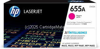 Hewlett Packard CF453A (655A) Magenta  -10,500 Pages    