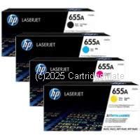 Hewlett Packard CF450A (655A) Value Pack (4) Toners