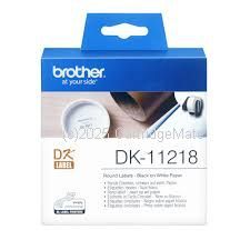 Brother DK-11218 Round Die-Cut Label 24mm