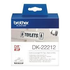 Brother DK-22212 White Continuous Film Roll 62mm 