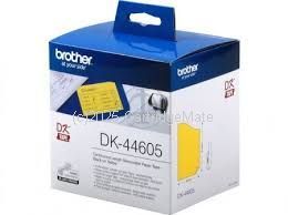 Brother DK-44605 Removable Yellow continuous 62mm 