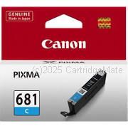 Canon CLI-681C Cyan Inkjet - Average 250 Pages    