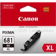 Canon CLI-681XLBK Black Photo Extra Large Inkjet - Average 3,120 Pages    