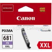Canon CLI-681XXLBP Photo Blue Extra Extra Large Inkjet - Average 9,140 Pages    
