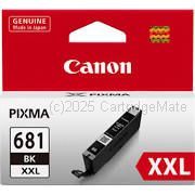 Canon CLI-681XXLBK Black Photo Extra Extra Large Inkjet - Average 6,360 Pages     