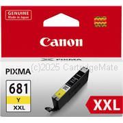 Canon CLI-681XXLY Yellow Extra Extra Large Inkjet - Average 760 Pages      