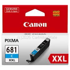 Canon CLI-681XXLC Cyan Extra Extra Large Inkjet - Average 760 Pages     