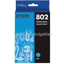 Epson T355292 (802) Cyan Ink Cartridge - Original 