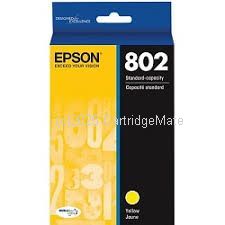 Epson T355492 (802) Yellow Ink Cartridge - Original   