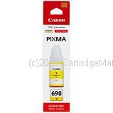 Canon GI690Y Yellow Bottle of Ink  - Original Product   
