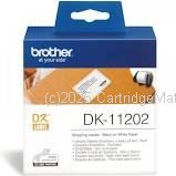 Brother DK-11202 White Label 62mm x 100mm - Original 