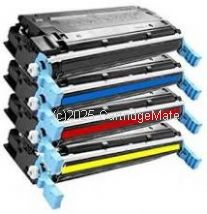 CartridgeMate Hewlett Packard Q6470A (501A) Value Pack