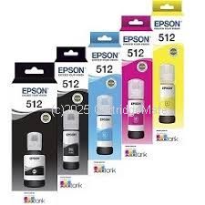 Epson C13T00H192 (512) Value Pack (5) Eco Tanks - Original