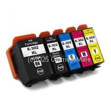 *Epson C13T01X192 Value Pack (302XL) 5 Extra Large High Yield New Compatible  