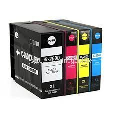 *Canon PGI-2600XVP Value Pack (BCMY) HIGH YIELD New Compatible Inkjet Cartridge 