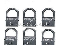 *Panasonic KX-P150 Black Fabric Ribbon- NEW Compatible (6 pack)
