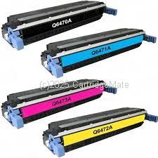 CartridgeMate Hewlett Packard Q6470 (501A) VALUE Pack