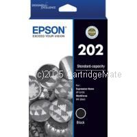 Epson T02N192 (202) Black Ink Cartridge Standard Yield