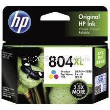 Hewlett Packard T6N11AA (804XL) Large Colour Inkjet - Original   