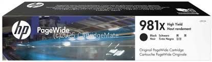 Hewlett Packard L0R12A (981XL) Black 