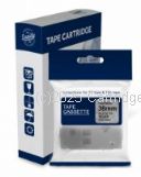 *Brother TZe-M961 Laminated Black on Silver Tape - 36mm x 8 - New Compatible 