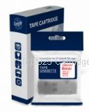 *Brother TZe-212 Laminated Red on White Tape - 6mm x 8m - New Compatible  