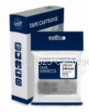 *Brother TZe-251 Laminated Black on White Tape - 24mm x 8m - New Compatible 