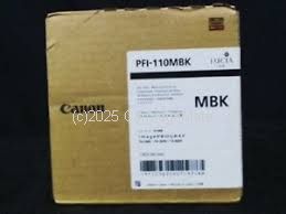 Canon PFI-110MBK Matte Black Ink Tank-160ml- Original Product      