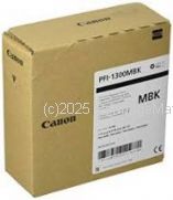 Canon PFI-1300MBK Matte Black Tank - Original Product     