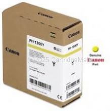 Canon PFI-1300Y Yellow Ink Tank - Original Product      