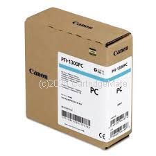 Canon PFI-1300PC Photo Cyan Ink Tank - Original Product      